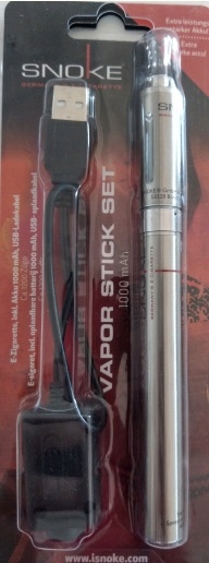 E-Papieros SNOKE z ładowarką Akum. 1000mAh