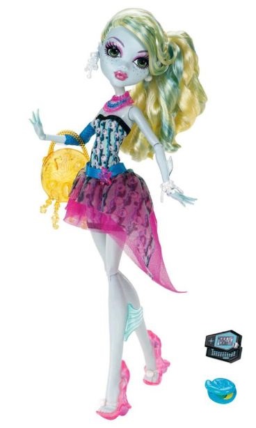 275. Monster High Szalone lata 80-te Lagoona lalka