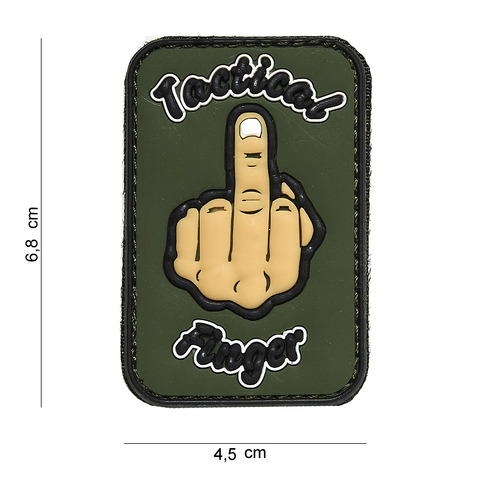 101 Inc. - Naszywka 3D - Tactical Finger - Kolor