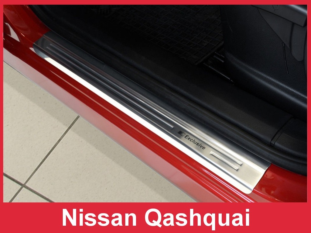 Zestaw nakładek zderzak i progi Nissan Qashqai