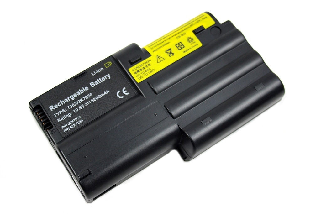 BATERIA IBM THINKPAD T30 ASM 02K7034 FRU 02K7072