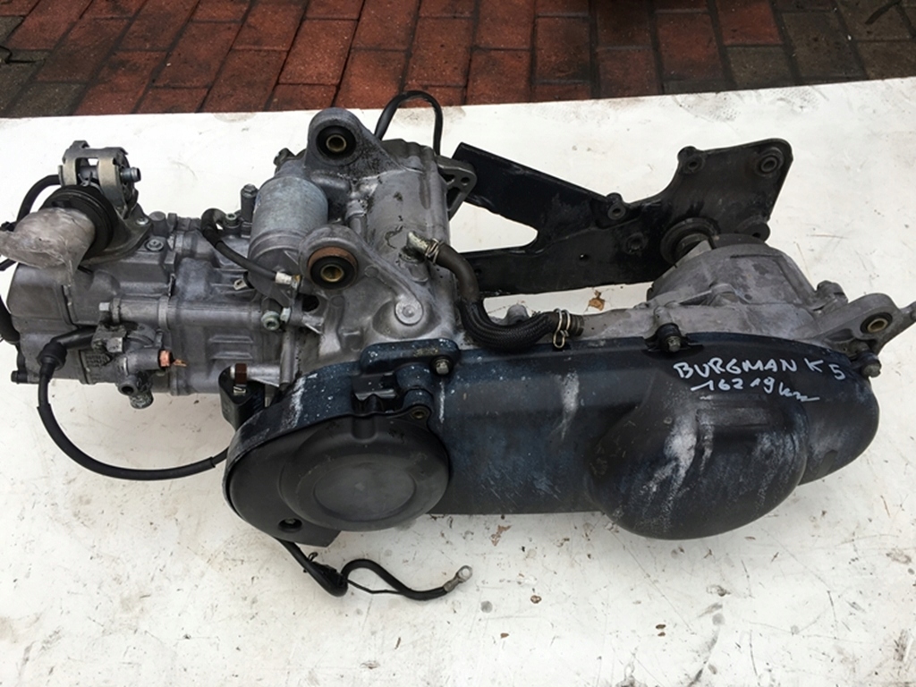 SILNIK SUZUKI BURGMAN 125 K5 UH125 2005R GWARANCJA