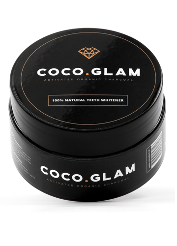 coco glam proszek do wybielania zebow 100% natural