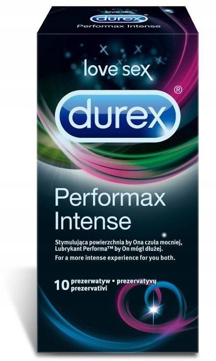 DUREX prezerwatywy 10 szt Performax Intense