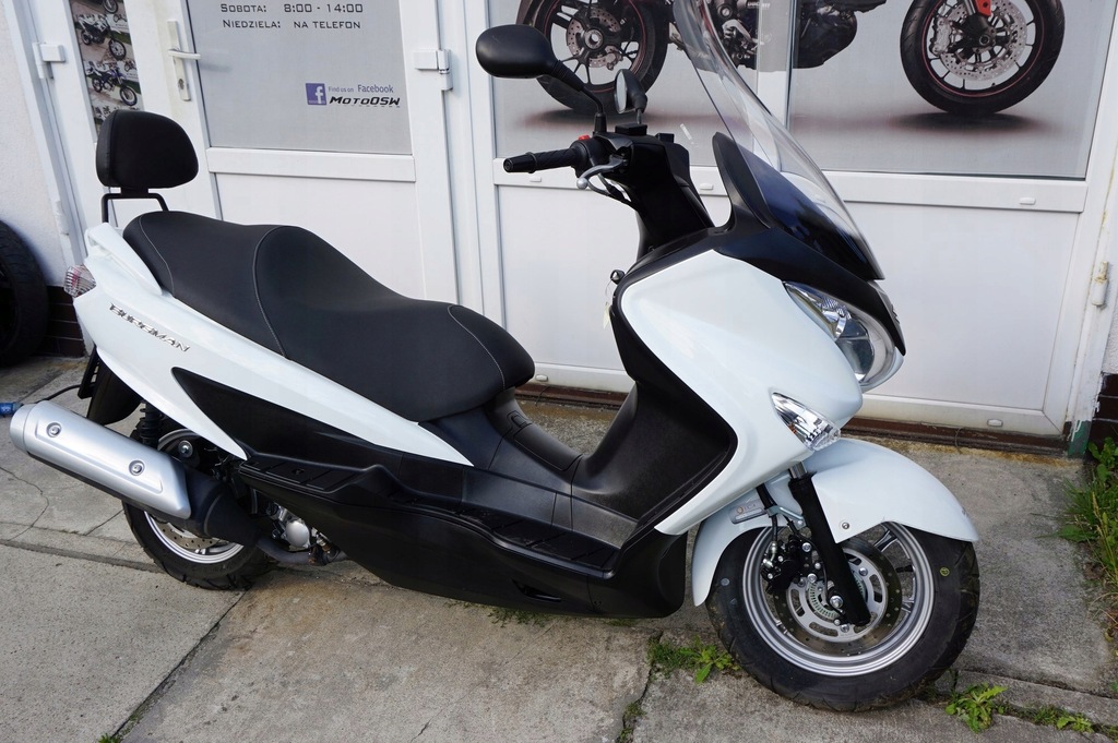 Suzuki Burgman 125 ABS 2015 RATY Transport Gwaranc