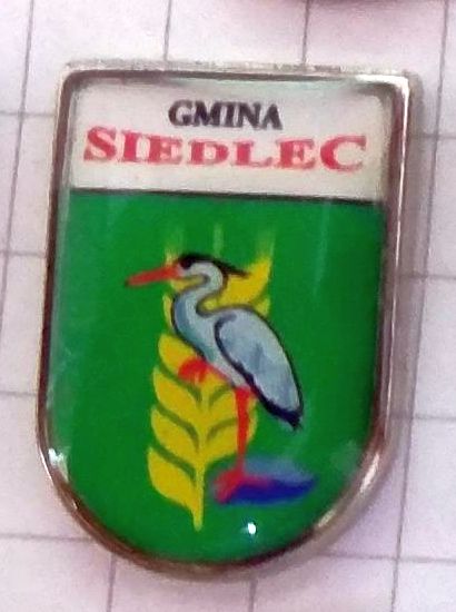 Odznak Herb Gmina Siedlec heraldyka