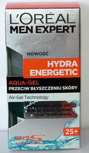 L'OREAL MEN EXPERT HYDRA ENERGETIC AQUA  ŻEL 50 ML