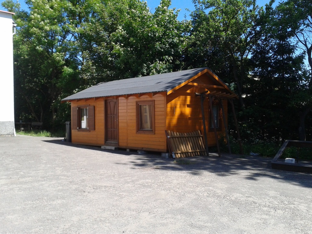 Drewniany domek na działkę lub do ogrodu (Gdańsk)