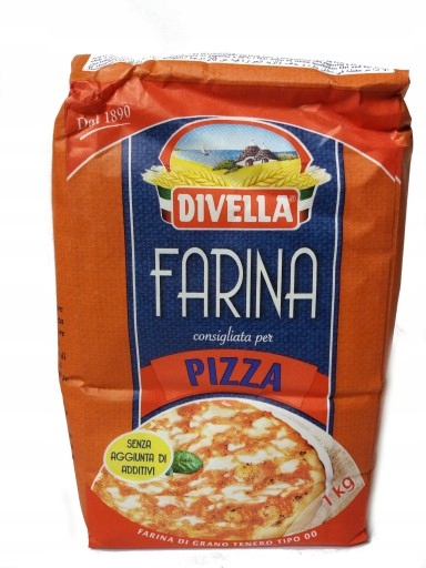 MĄKA do PIZZY FARINA TIPO 00 1KG DIVELLA