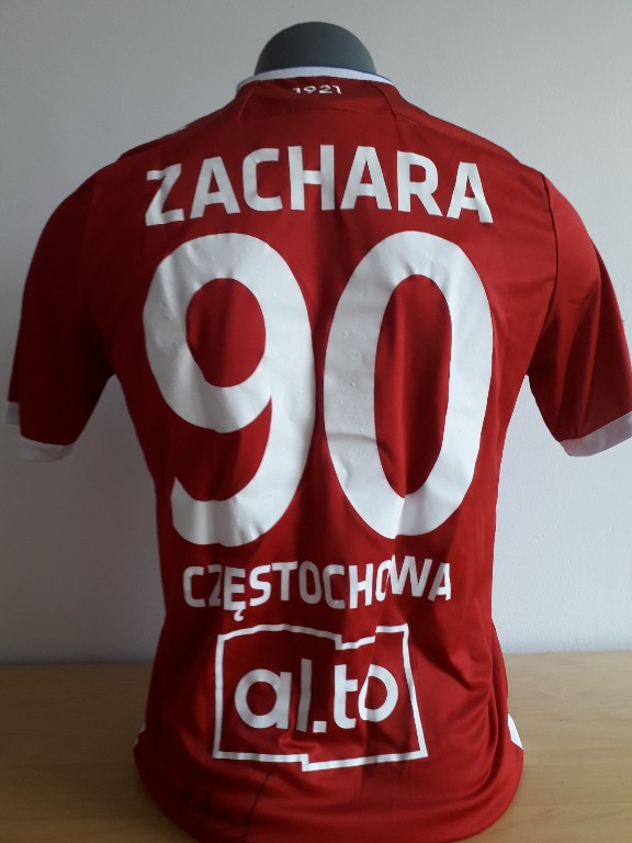 Koszulka Raków Częstochowa meczowa M. Zachara