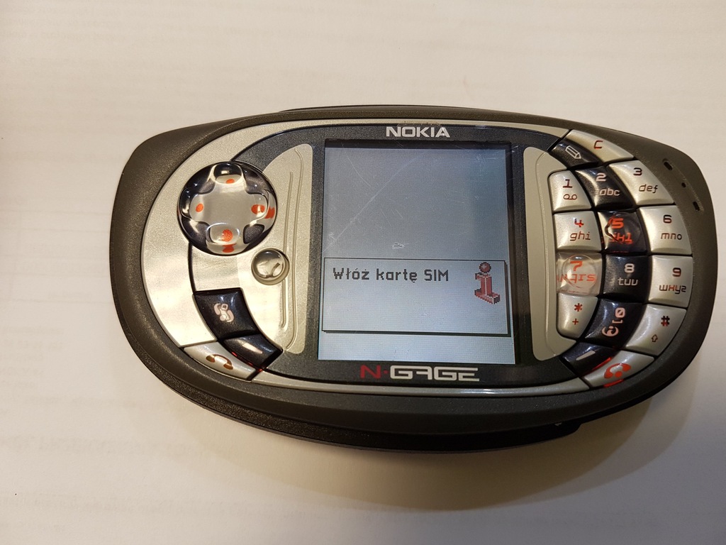 Nokia n gage jak nowa