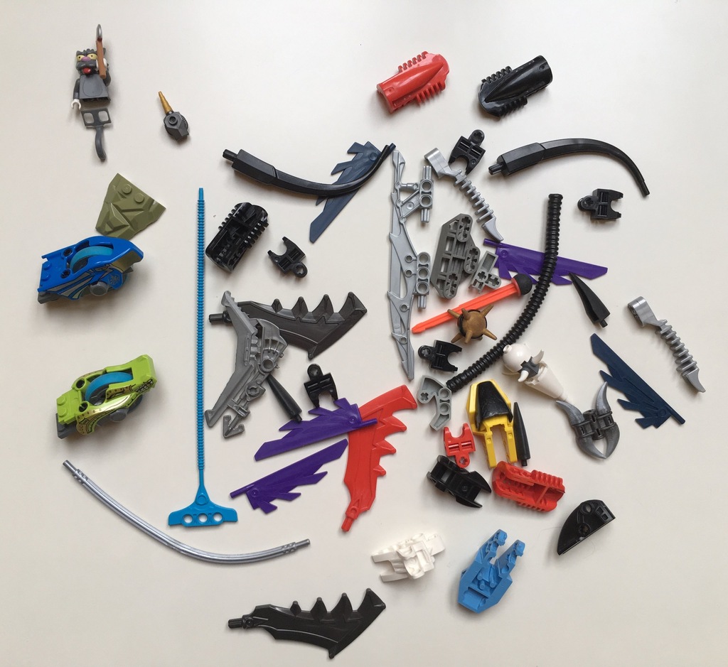 LEGO MIX Chima, bronie, speedorz i inne