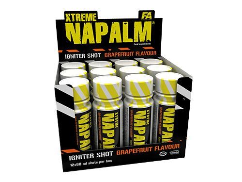 FA XTREME NAPALM SHOT 20X 60ML SIŁA POMPA