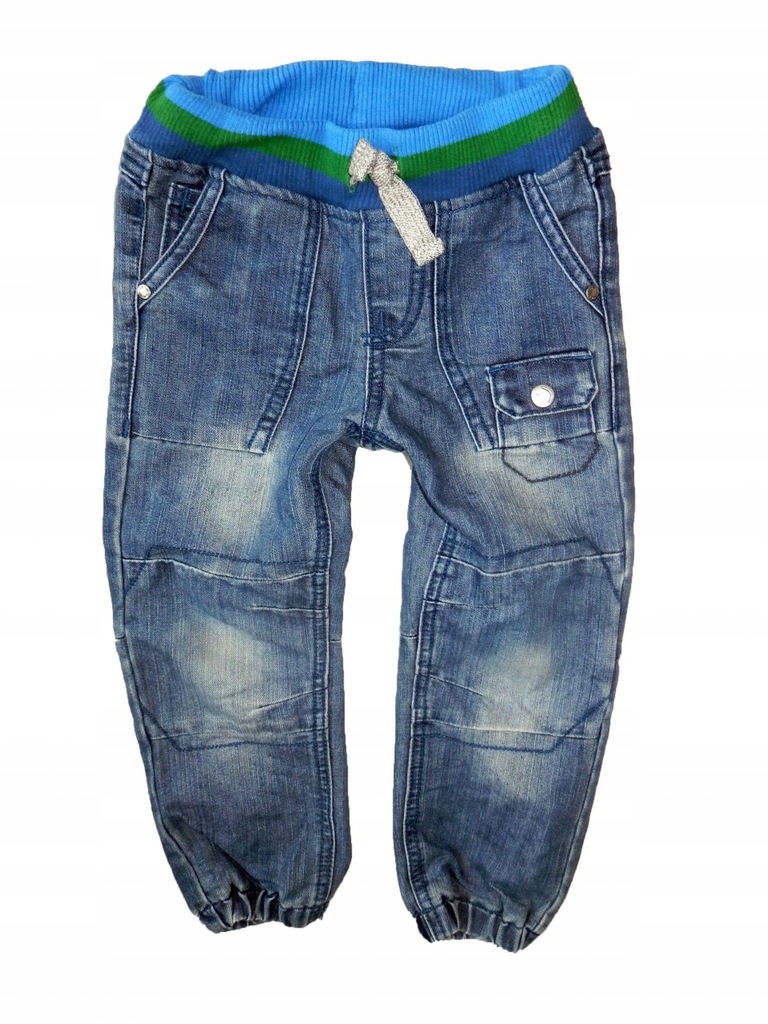 Cool Club - granatowe spodnie jeansy, 110cm