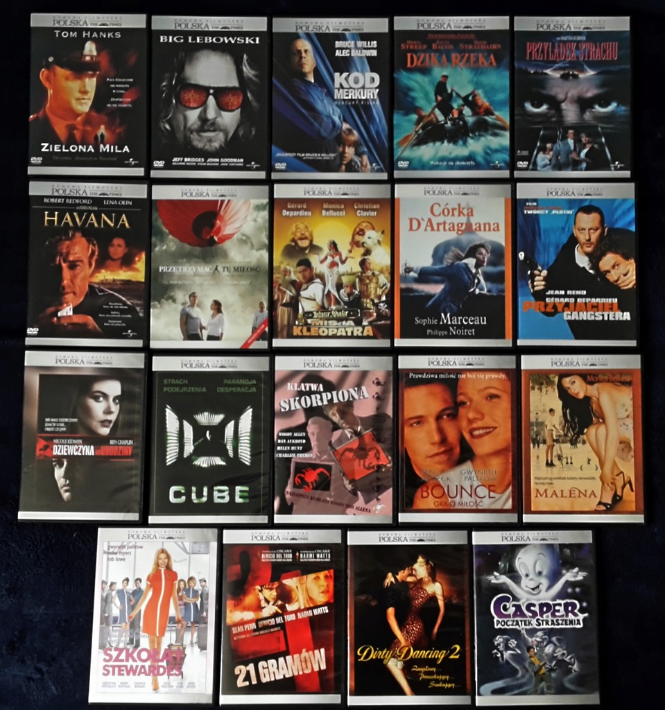 Domowa filmoteka - Polska The Times 19 DVD