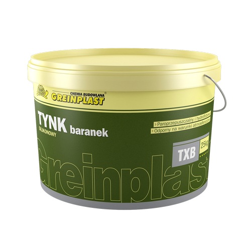 SILIKONOWY TYNK ELEWACYJNY GREINPLAST TXB 25KG