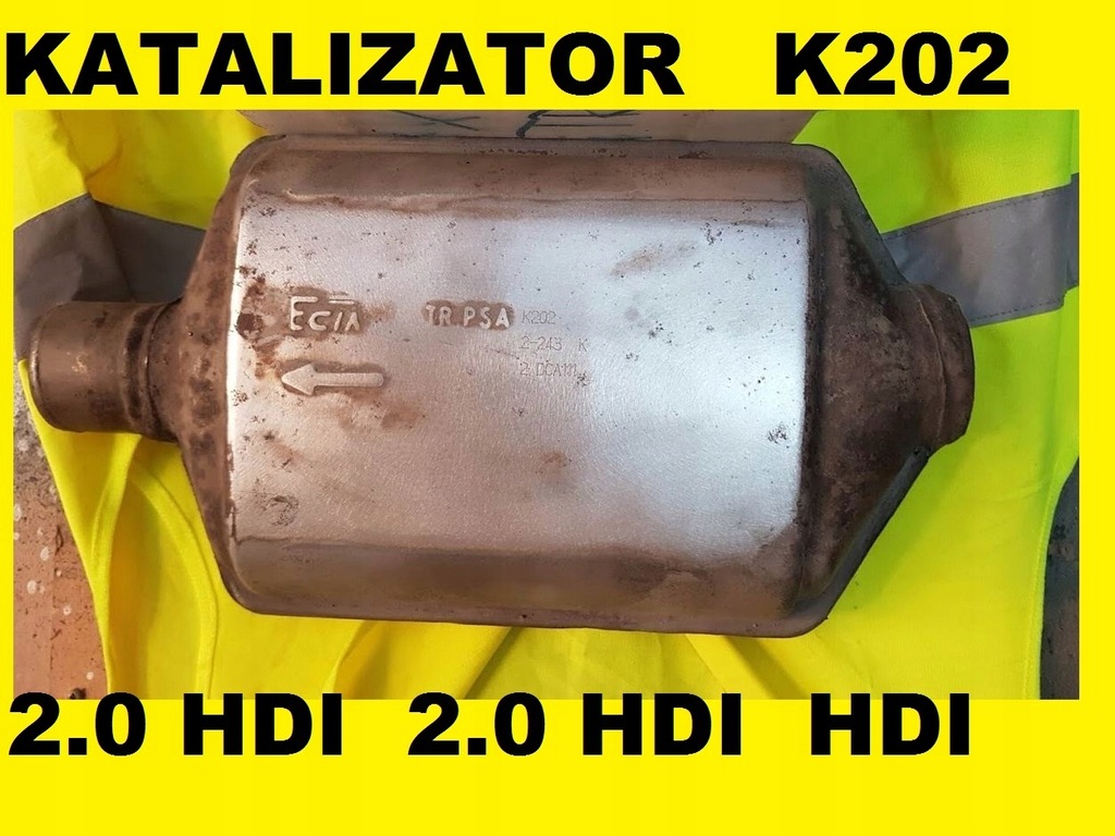 KATALIZATOR 2.0 HDI K202 BERLINGO PARTNER 307 K188