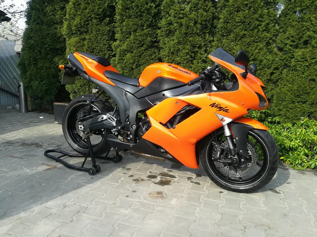 Kawasaki ZX6R 2008r. OKAZJA!    JAK NOWY!