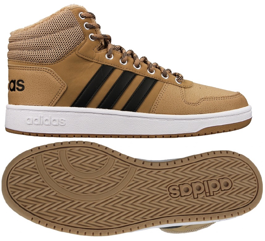 Buty ADIDAS HOOPS 2.0 Mid B44620 40 2 3 7596931790 oficjalne archiwum Allegro