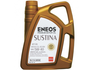 ENEOS SUSTINA 5W40 API SN ACEA C3 A3/B4 4L