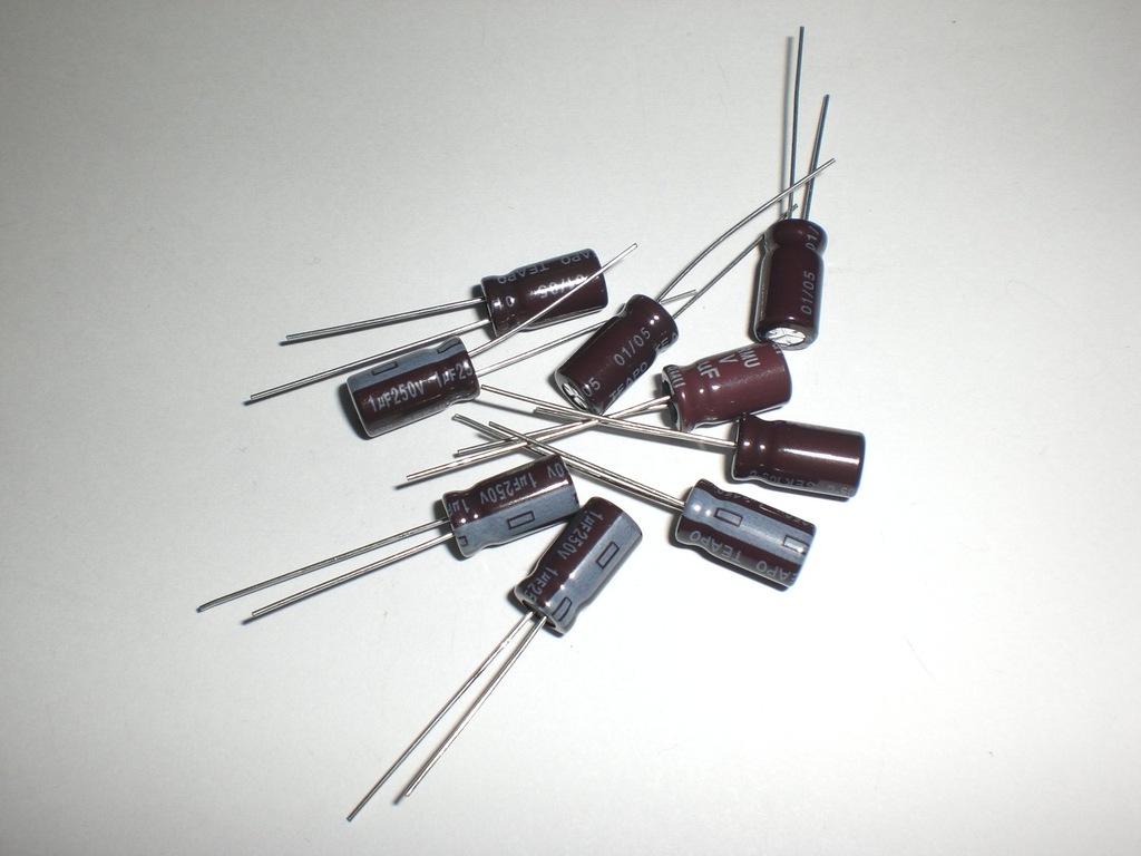 KONDENSATOR TEAPO 1uF 250V 1zł/9szt. WROCŁAW - 6763181733 - oficjalne ...