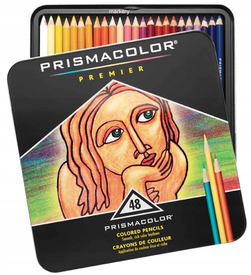 prismacolor metallic colored pencils