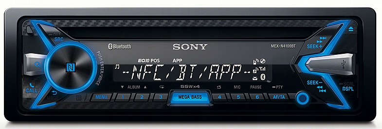 RADIO SAMOCHODOWE SONY MEX-N4100BT Bluetooth