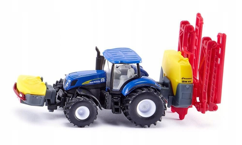 Siku Farmer-Traktor New Holland z opryskiwaczem