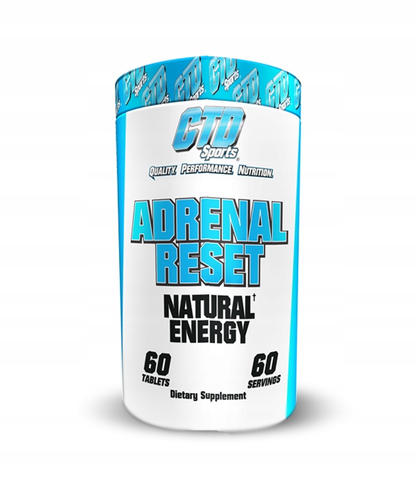 CTD ADRENAL RESET 60 TAB OCZYSZCZENIE RECEPTORY