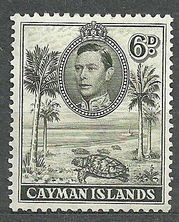 Kol.angielskie - Cayman Isl. SG122* KGVI