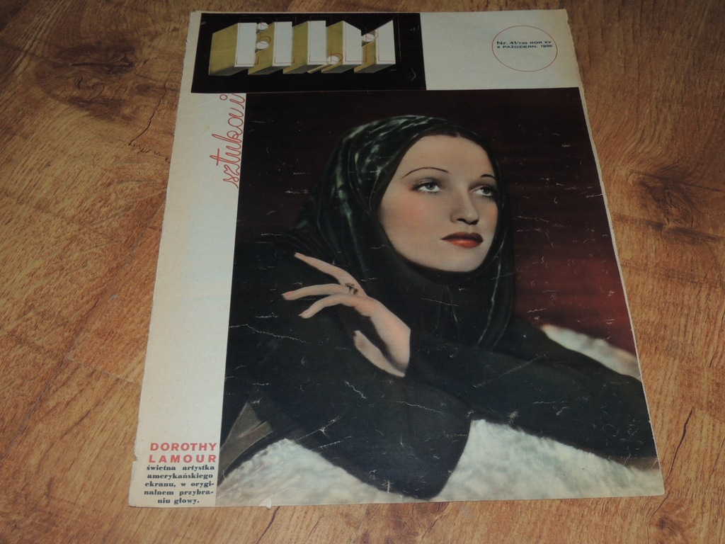 SZTUKA I FILM 41/1938 Loda Halama, Wł. Starewicz