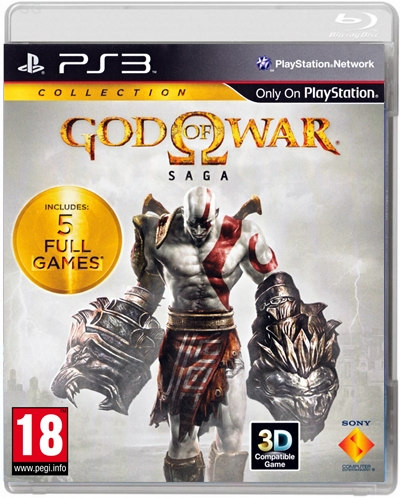3 GRY GOD OF WAR SAGA COLLECTION CZĘŚĆ 1, 2, 3 PS3
