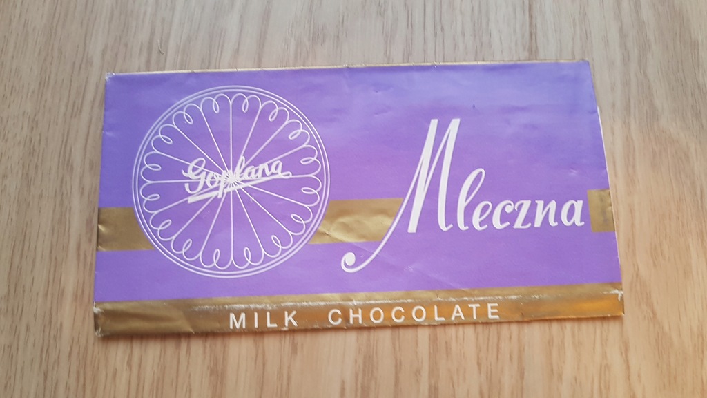 GOPLANA OPAKOWANIE CZEKOLADA MLECZNA