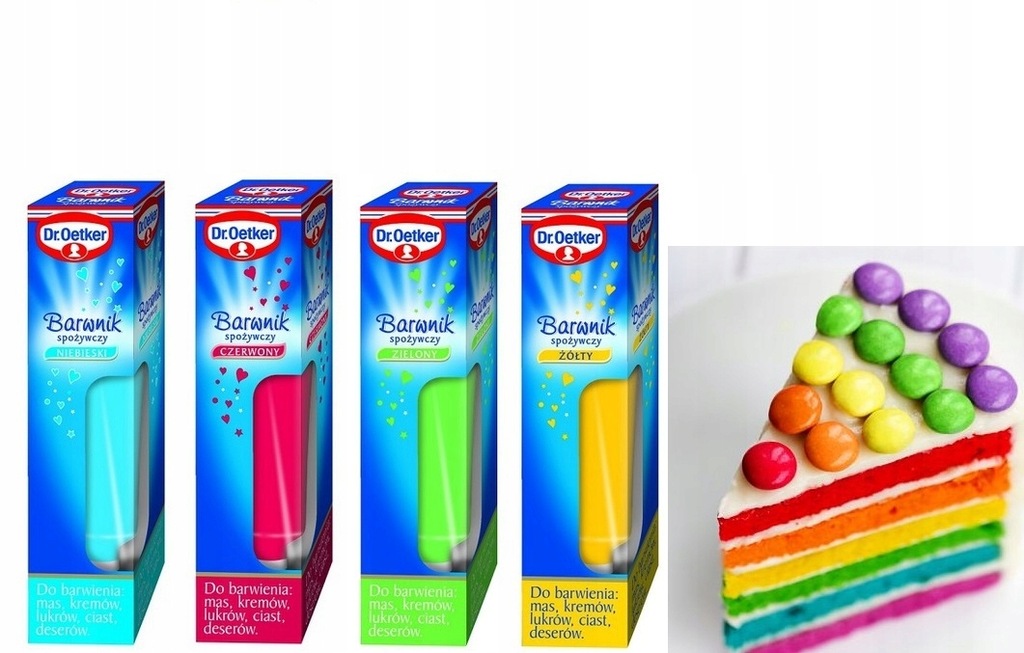 Jak Zmyć Barwnik Spożywczy Z Rąk Dr.Oetker barwnik spożywczy w żelu 10g - 7513768831 - oficjalne