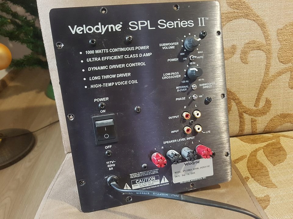 Velodyne spl hot sale series ii