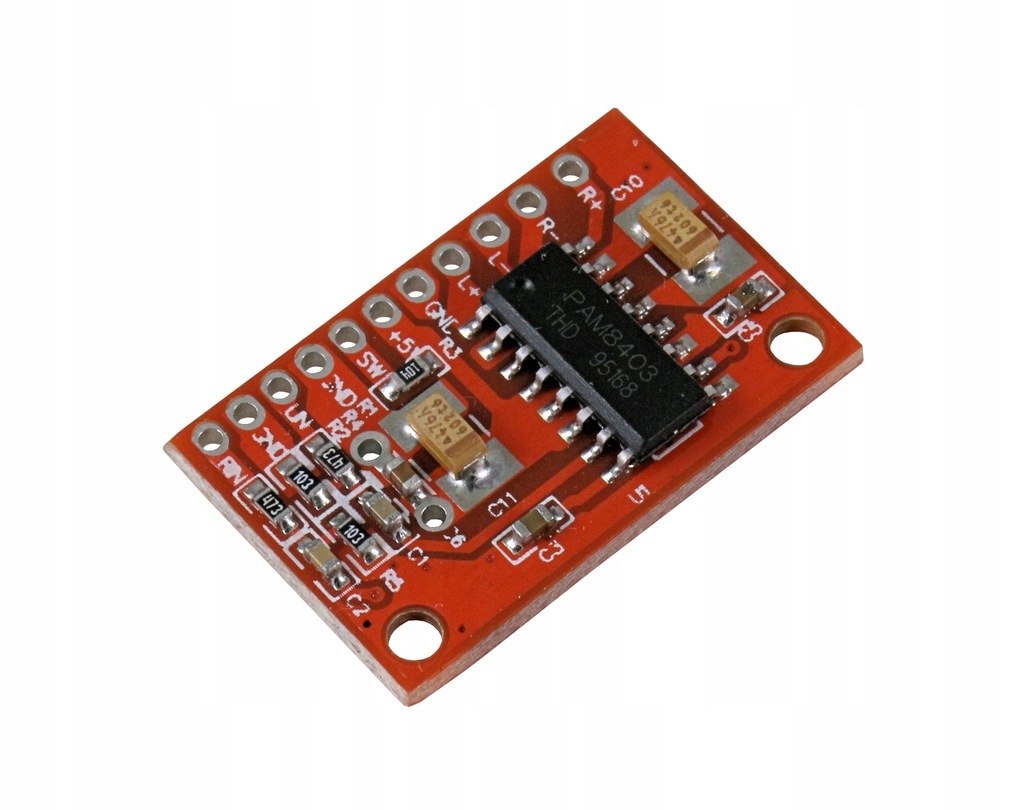 PAM8403 WZMACNIACZ 2x3W ARDUINO E1393
