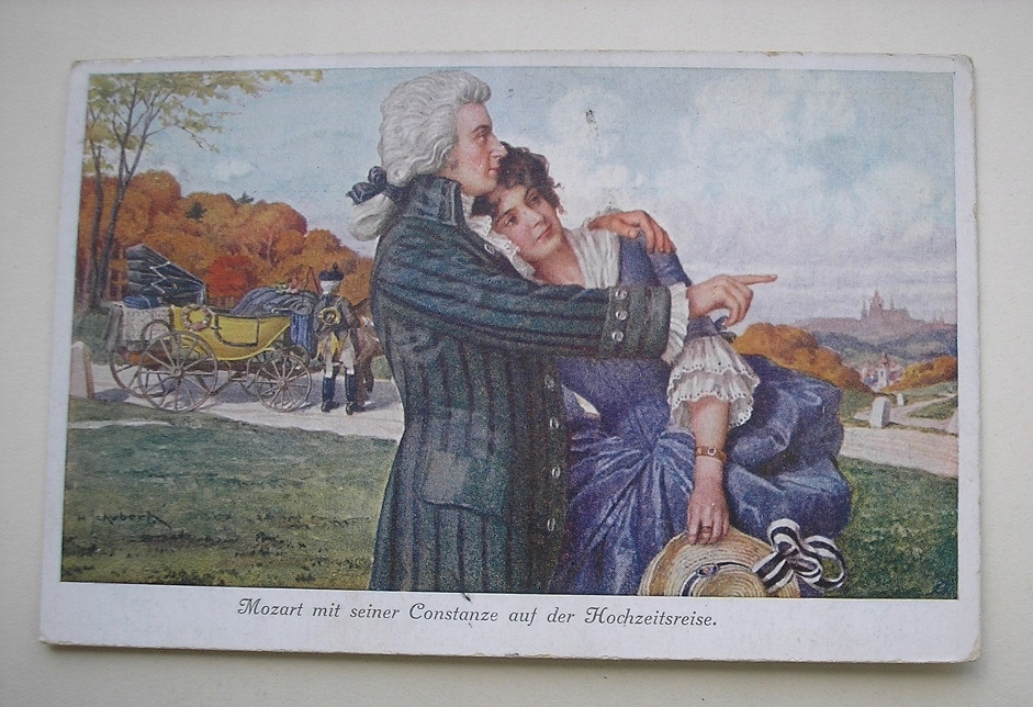 Wolfgang Amadeus Mozart i Konstancja Weber
