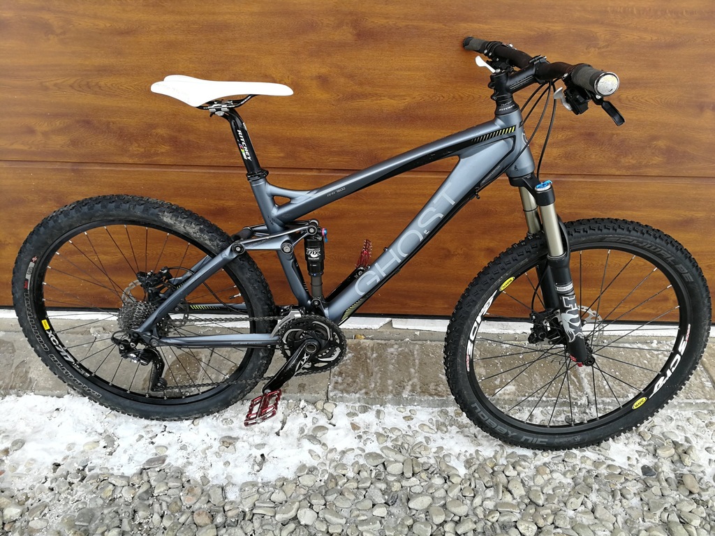 Full Ghost AMR 7500-full Deore XT,FOX,Mavic,3x10
