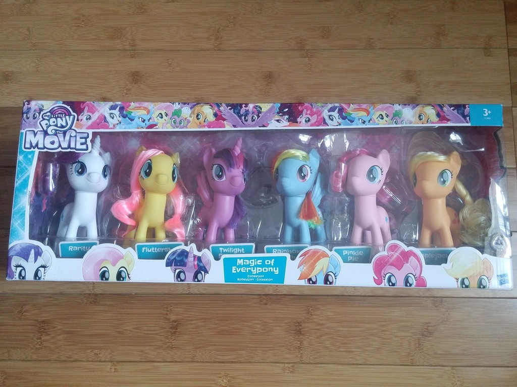 My Little Pony Imiona Wszystkich Kucyków MY LITTLE PONY C2905 ZESTAW KUCYKÓW DELUX HASBRO - 7228525877