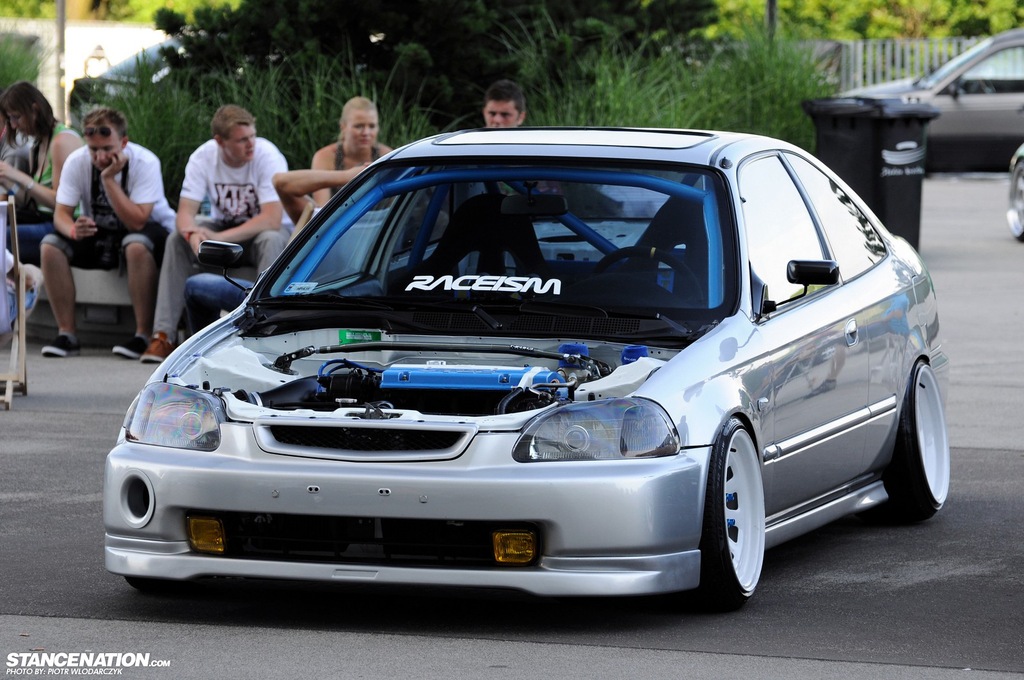 Honda Civic Coupe VI gen  h22a 222 KM+Klatka+Sztos