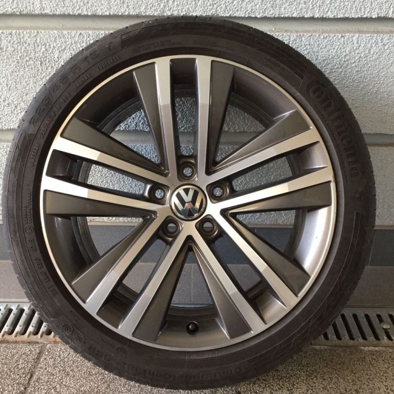 FELGI Z OPONAMI VW SHARAN 18' IDEALNE ORYGINAŁ