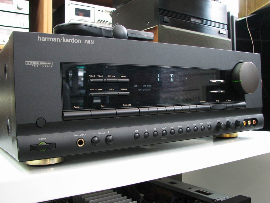 Amplituner HARMAN KARDON AVR 51 + Oryg. PILOT -GWA