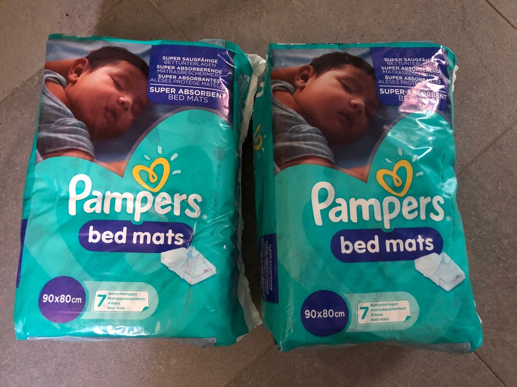 Pampers Mata Ochronna Na Lozko Bed Mats 2x 7sztuk 7444301549