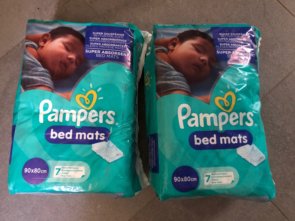 Pampers Mata Ochronna Na Lozko Bed Mats 2x 7sztuk 7444301549