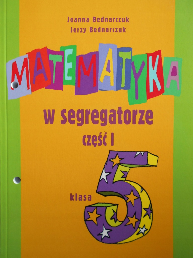 MATEMATYKA W SEGREGATORZE KLASA 5 CZĘŚĆ 1