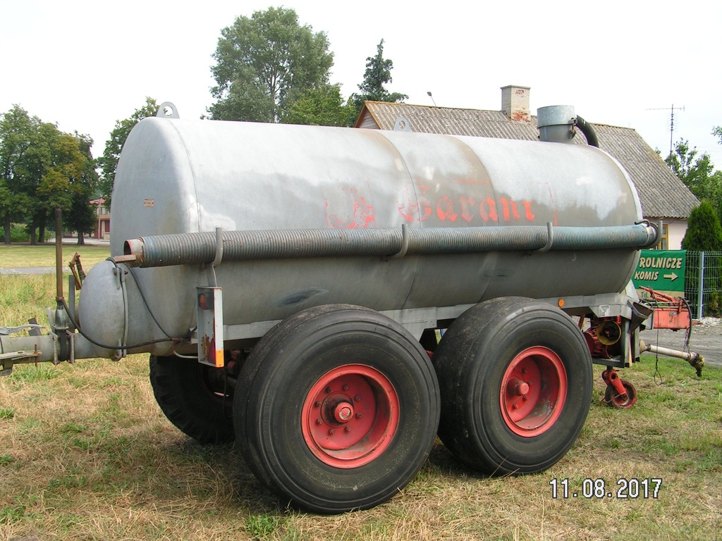 Beczkowóz Beczka asenizacyjna 7000l GARANT