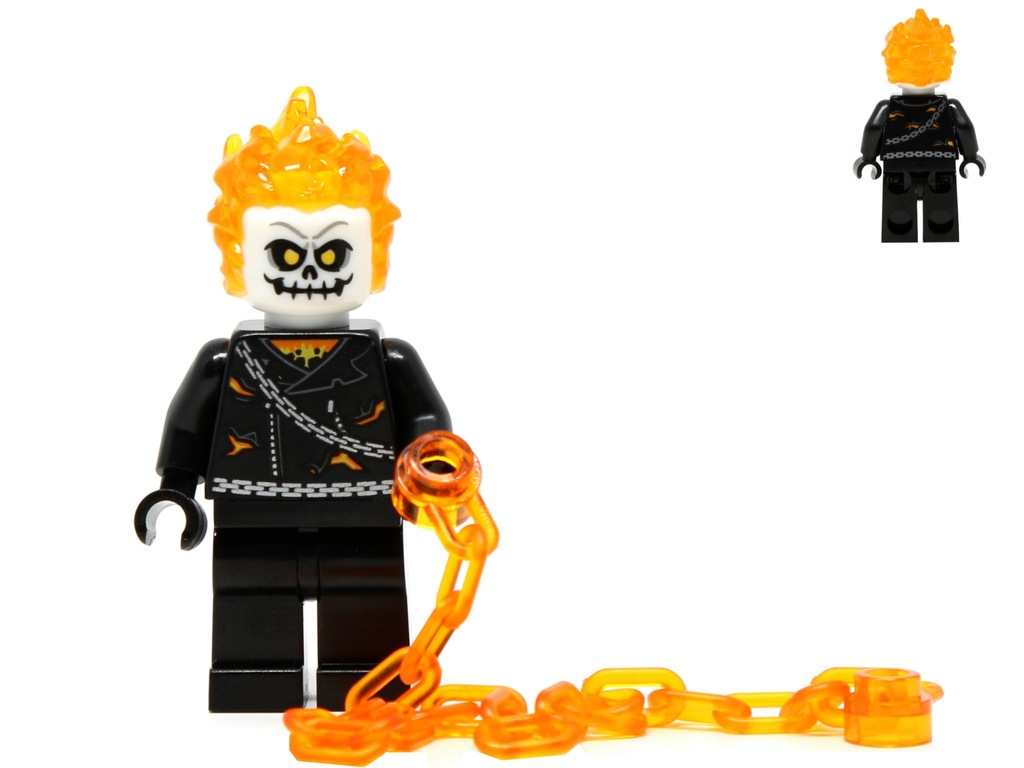 LEGO Super Heroes - Ghost Rider + łańcuch ! 76058