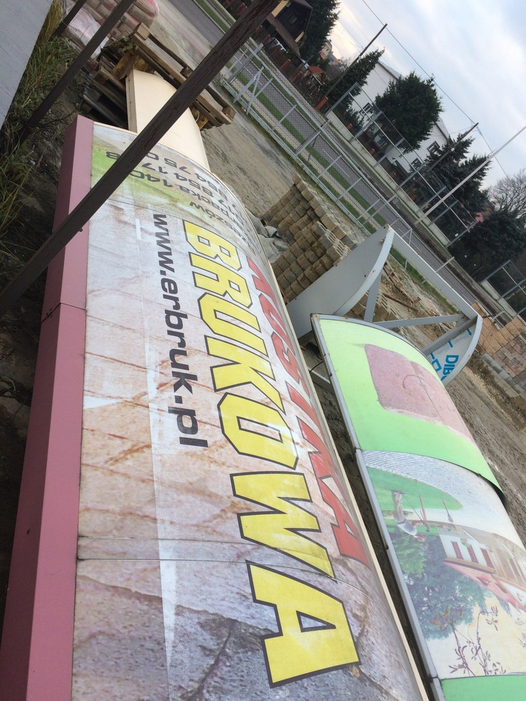 Pylon reklamowy stojący 2 szt Rzeszów