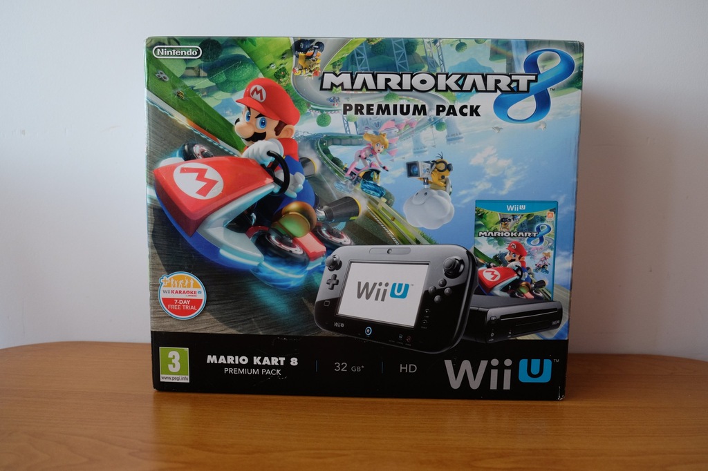 Nintendo Wii U 32GB Mario Kart 8 Premium Pack BDB-