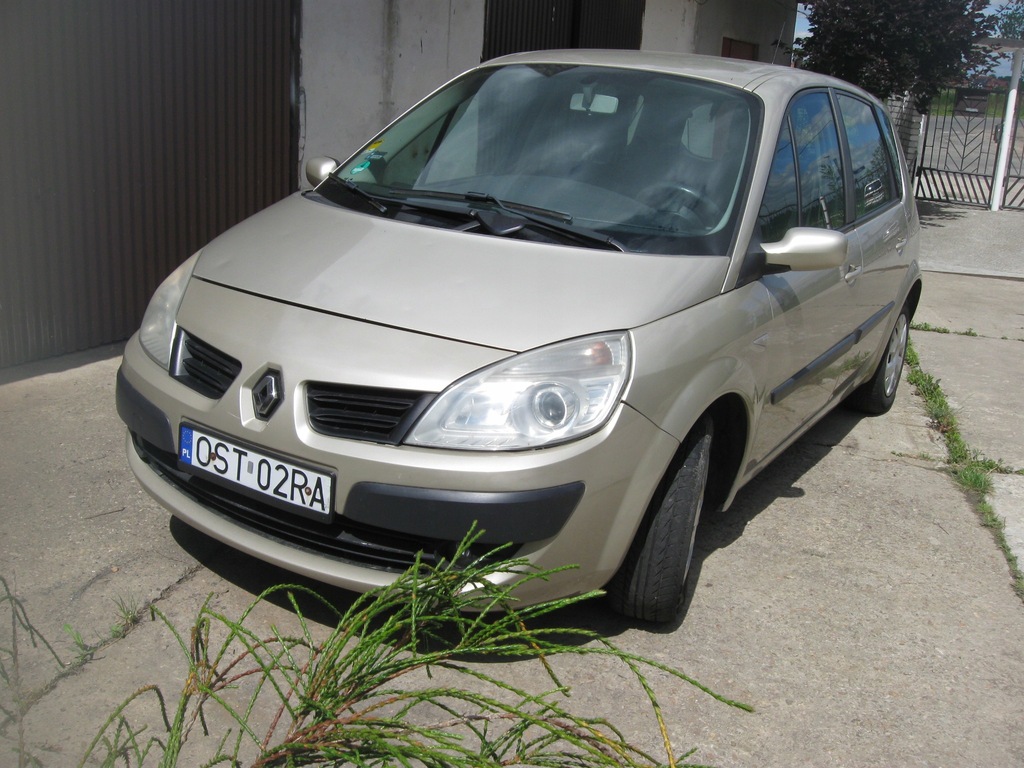 Renault Scenic II 2007r 198 000 km Benzyna+LPG